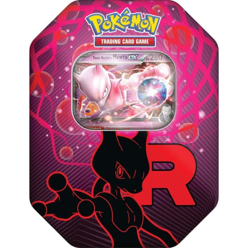 Pokémon Team Rockets Mewtwo Tin german