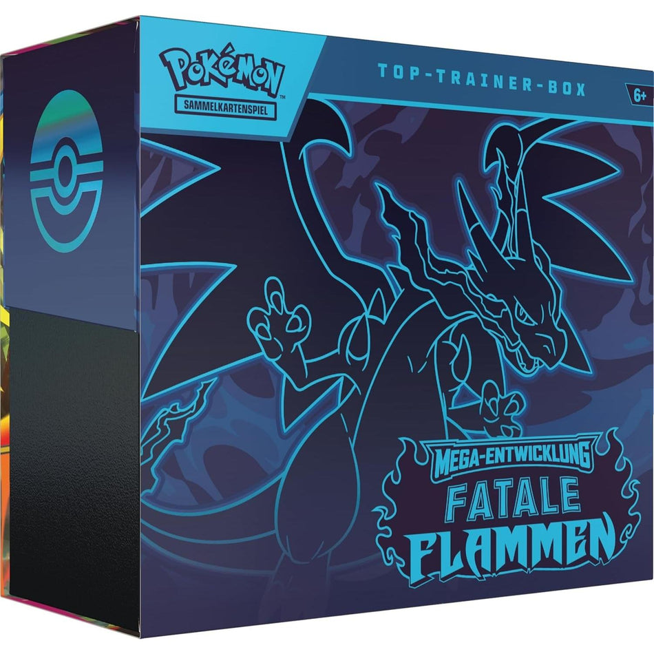 Pokemon Mega Evolutions Phantasmal Flames Top Trainer Box german
