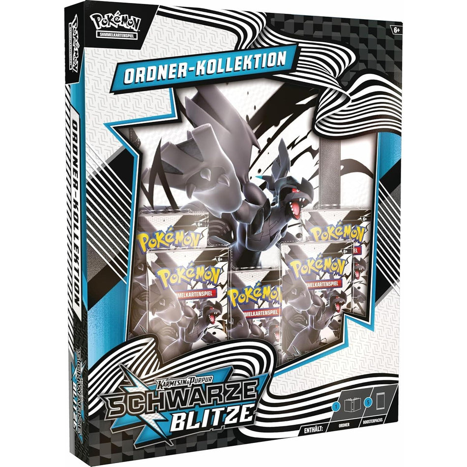 Pokemon Scarlet & Violet Black Bolt Binder Collection german