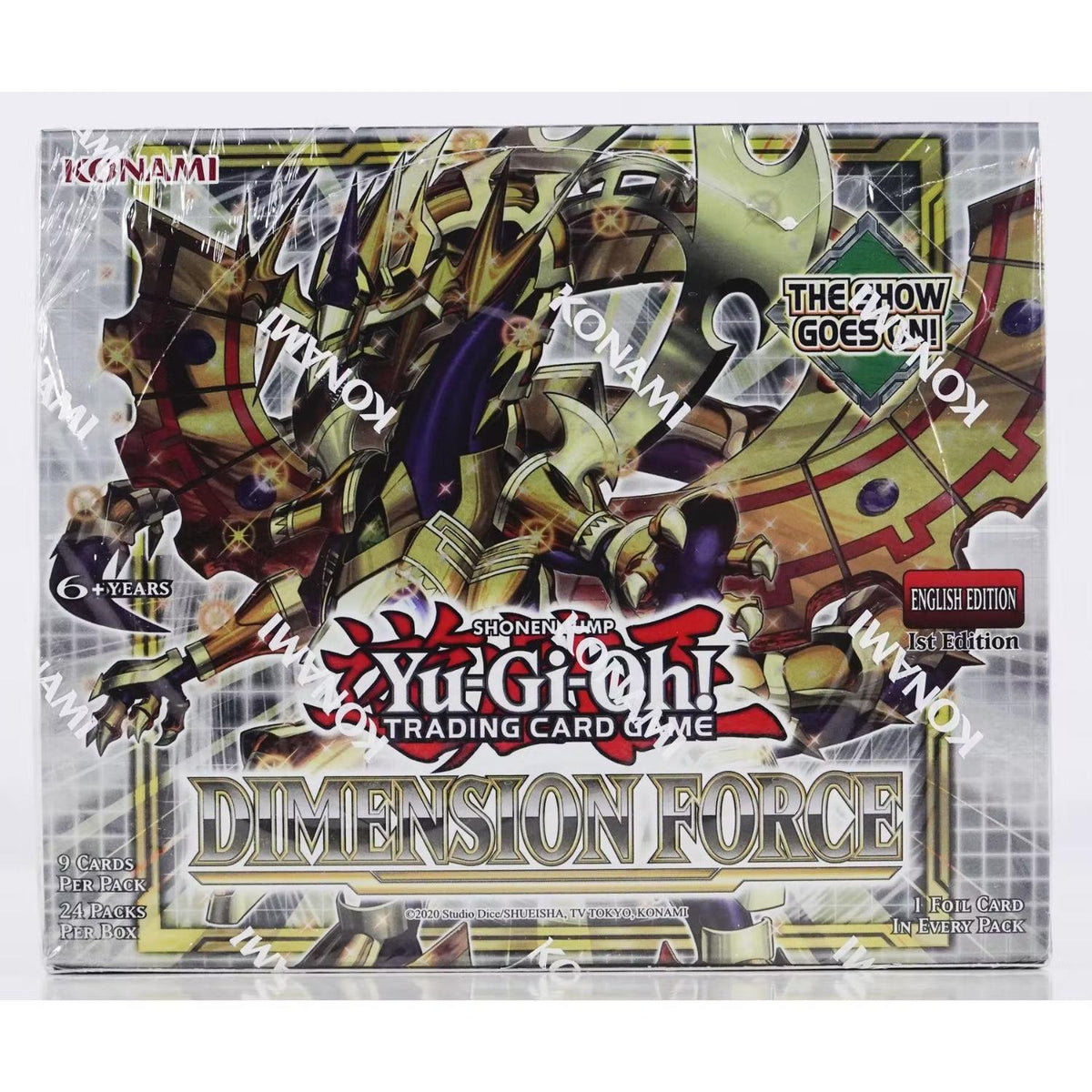 Yu-Gi-Oh! Dimension Force Booster Display englisch