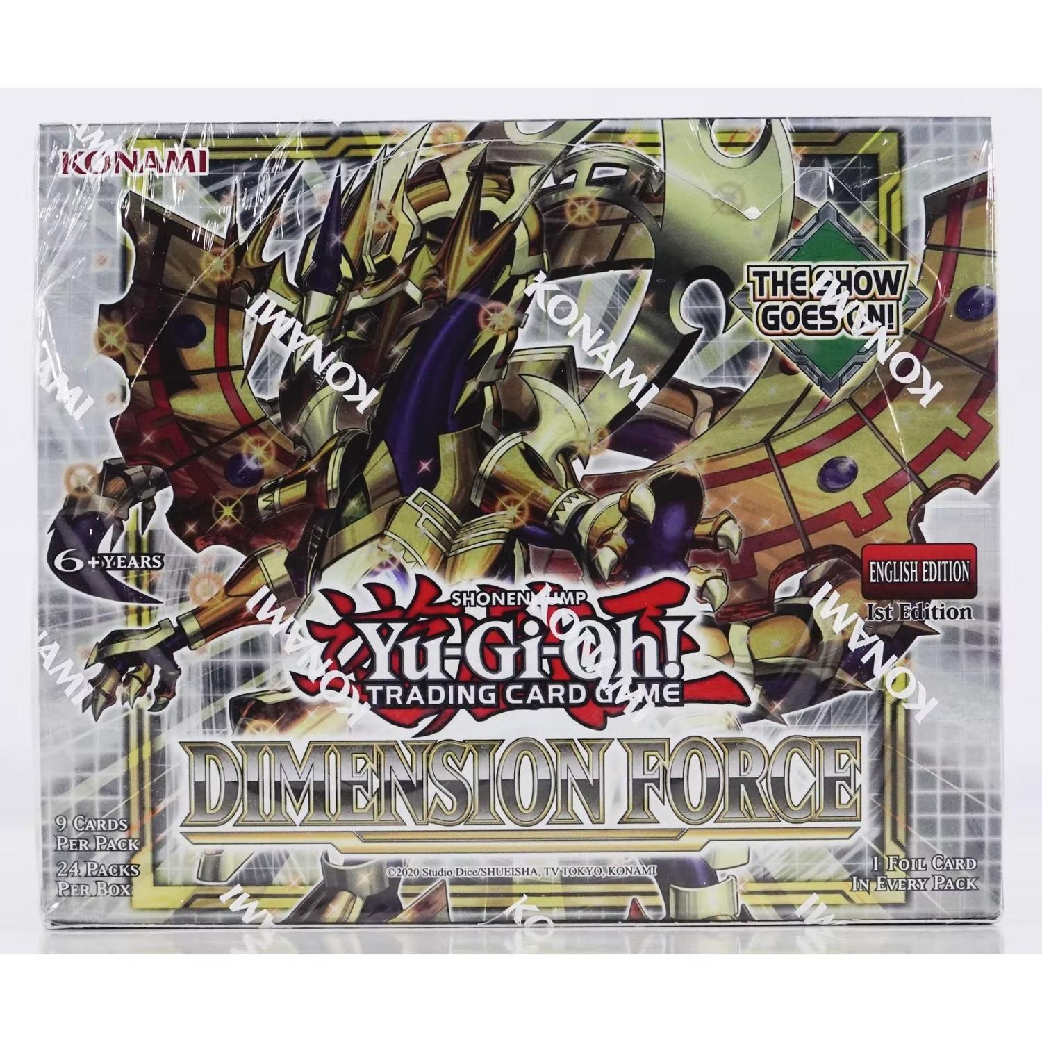 Yu-Gi-Oh! Dimension Force Booster Display englisch