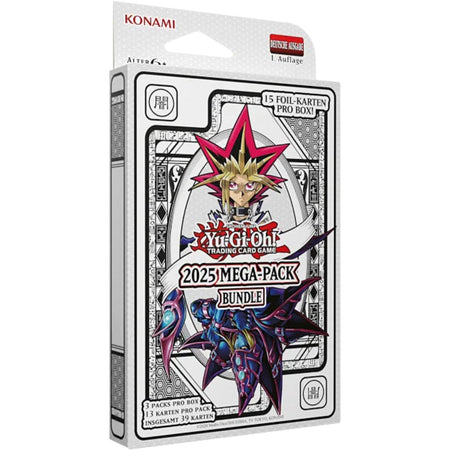 Yu-Gi-Oh! 2025 Mega Pack Bundle Case deutsch