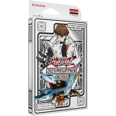 Yu-Gi-Oh! 2025 Mega Pack Bundle Case deutsch