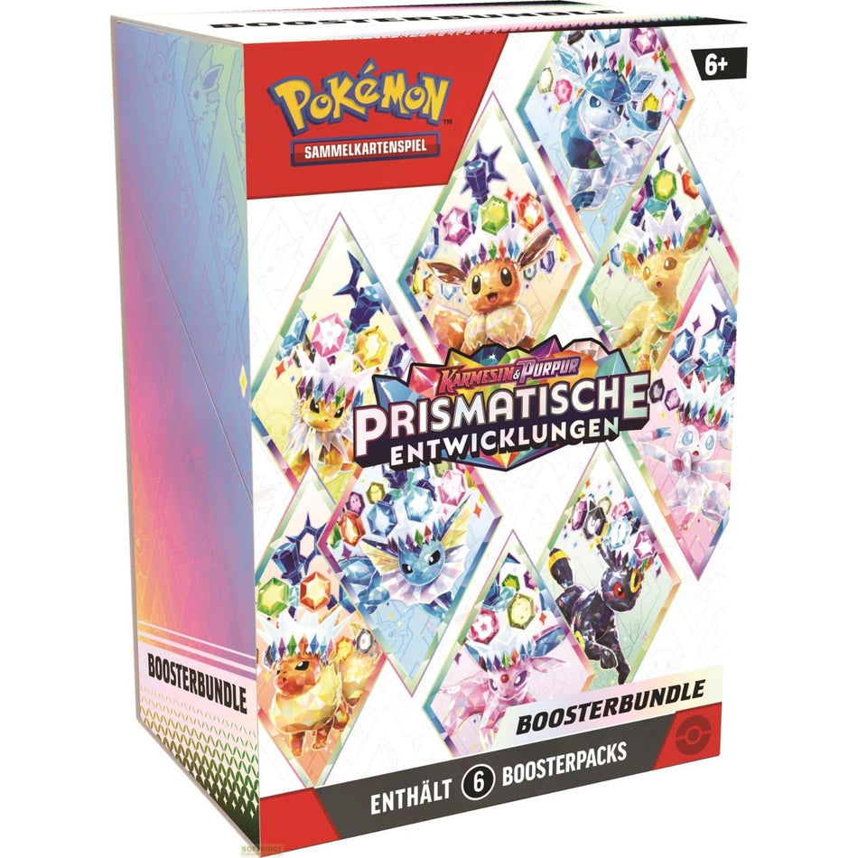 Pokémon Scarlet & Violet Prismatic Evolutions Booster Bundle german