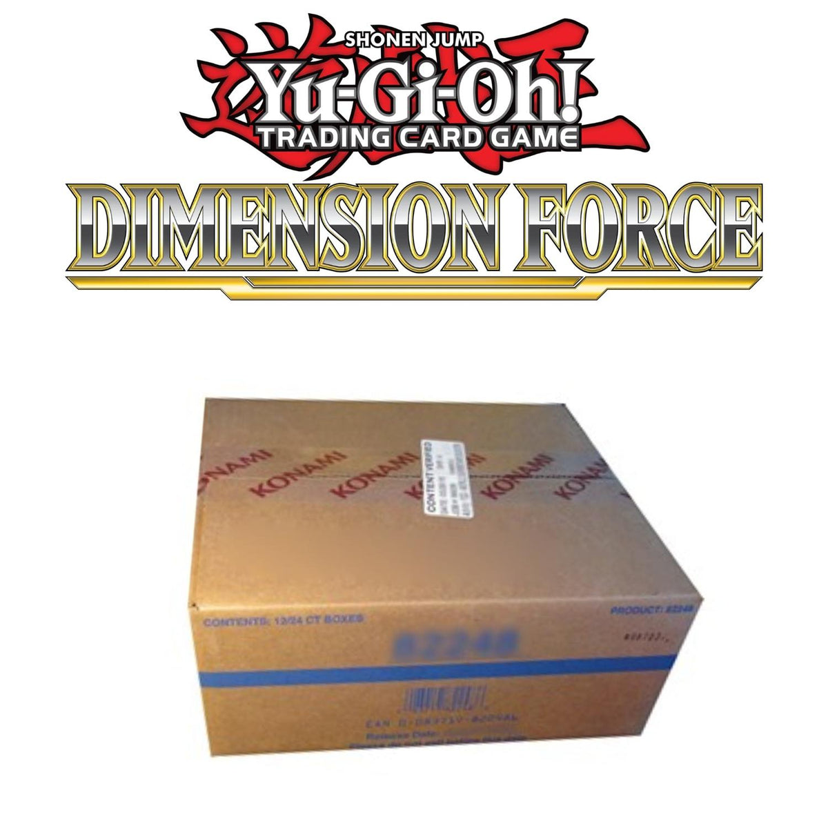Yu-Gi-Oh! Dimension Force 12 Display Case englisch