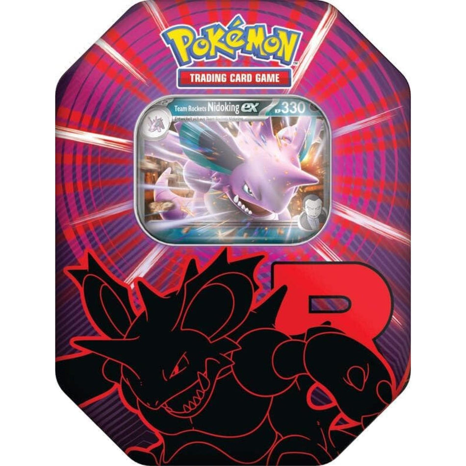 Pokémon Team Rockets Nidoking Tin german