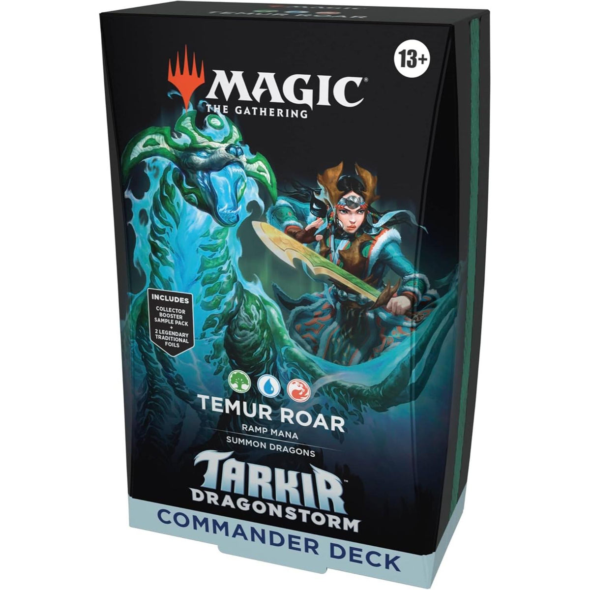 MTG Tarkir Dragonstorm Commander Deck Temur Roar englisch