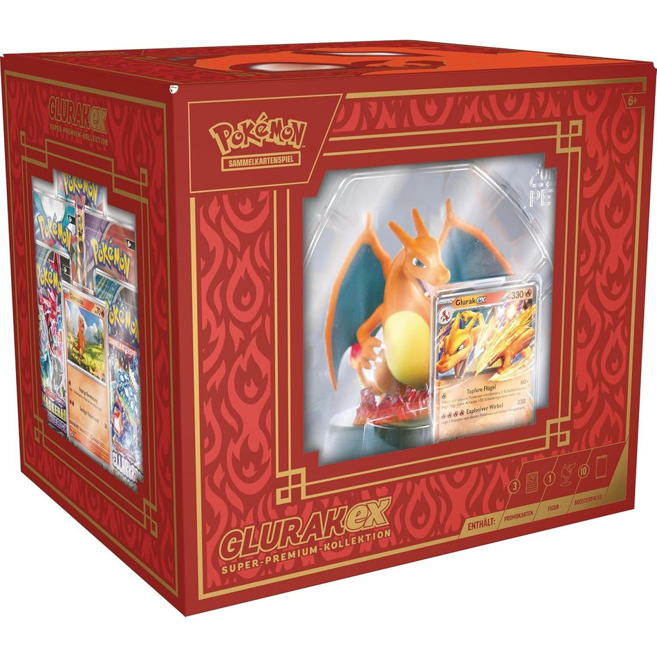 Pokemon Charizard ex Super Premium Collection german