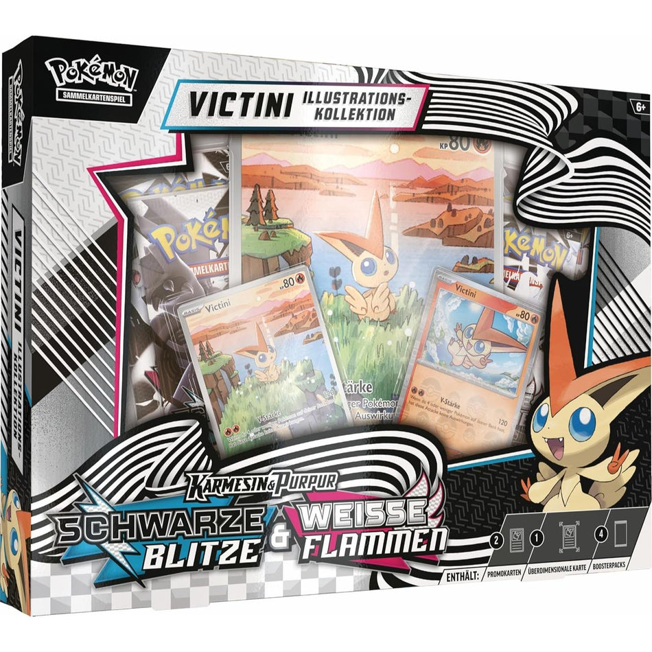 Pokemon Scarlet & Violet Victini Illustration Collection german
