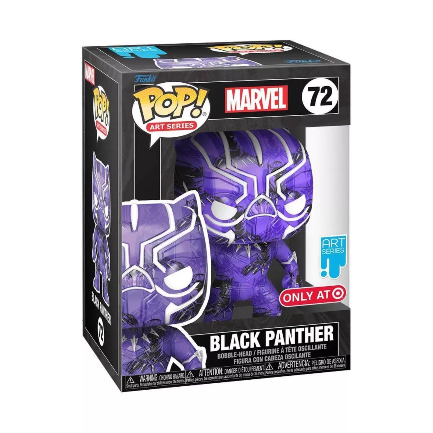 Funko POP Artist Series Marvel Black Panther 72
