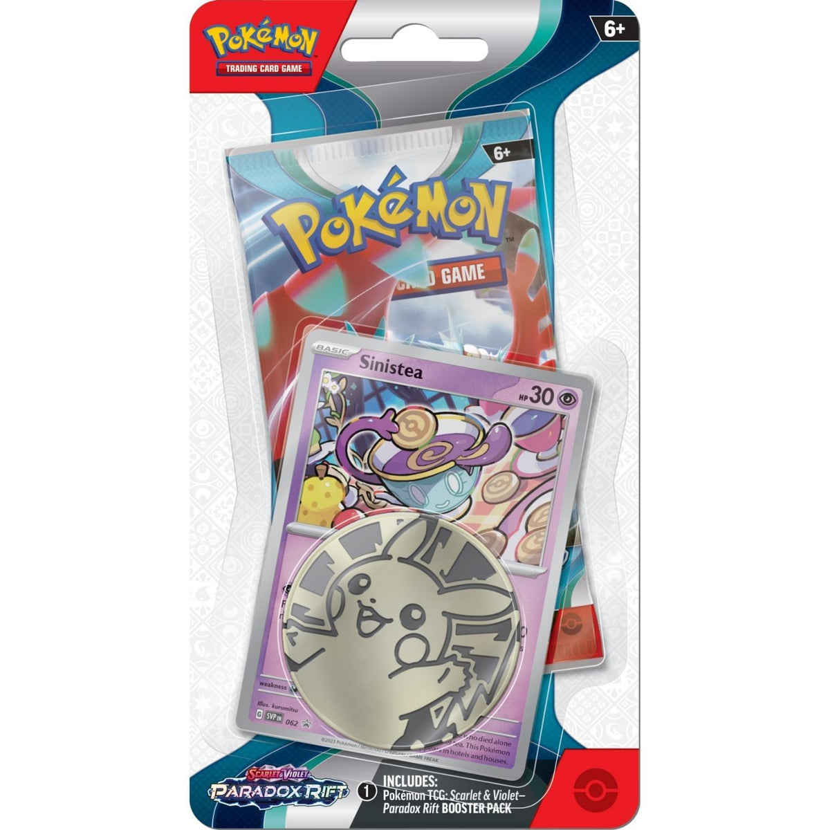 Pokemon Scarlet & Violet Paradox Rift 1 Pack Blister Set englisch